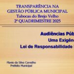Audiência Pública do 2º Quadrimestre do Exercício Financeiro de 2025