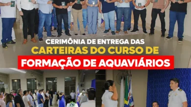 Cerimônia de Entrega das Carteiras do Curso de Formação de Aquaviários (CFAQ-MAF/MMA2) - PREPOM/2025