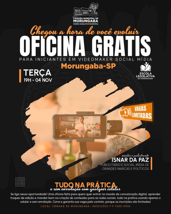 LUZ, CÂMERA, AÇÃO!