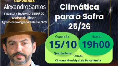 PALESTRA PREVISÃO CLIMÁTICA PARA A SAFRA 2025/2026