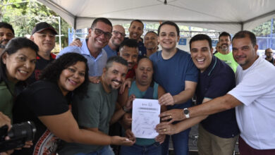 Ordem de serviço para construção de campo de grama sintética no Parque Municipal